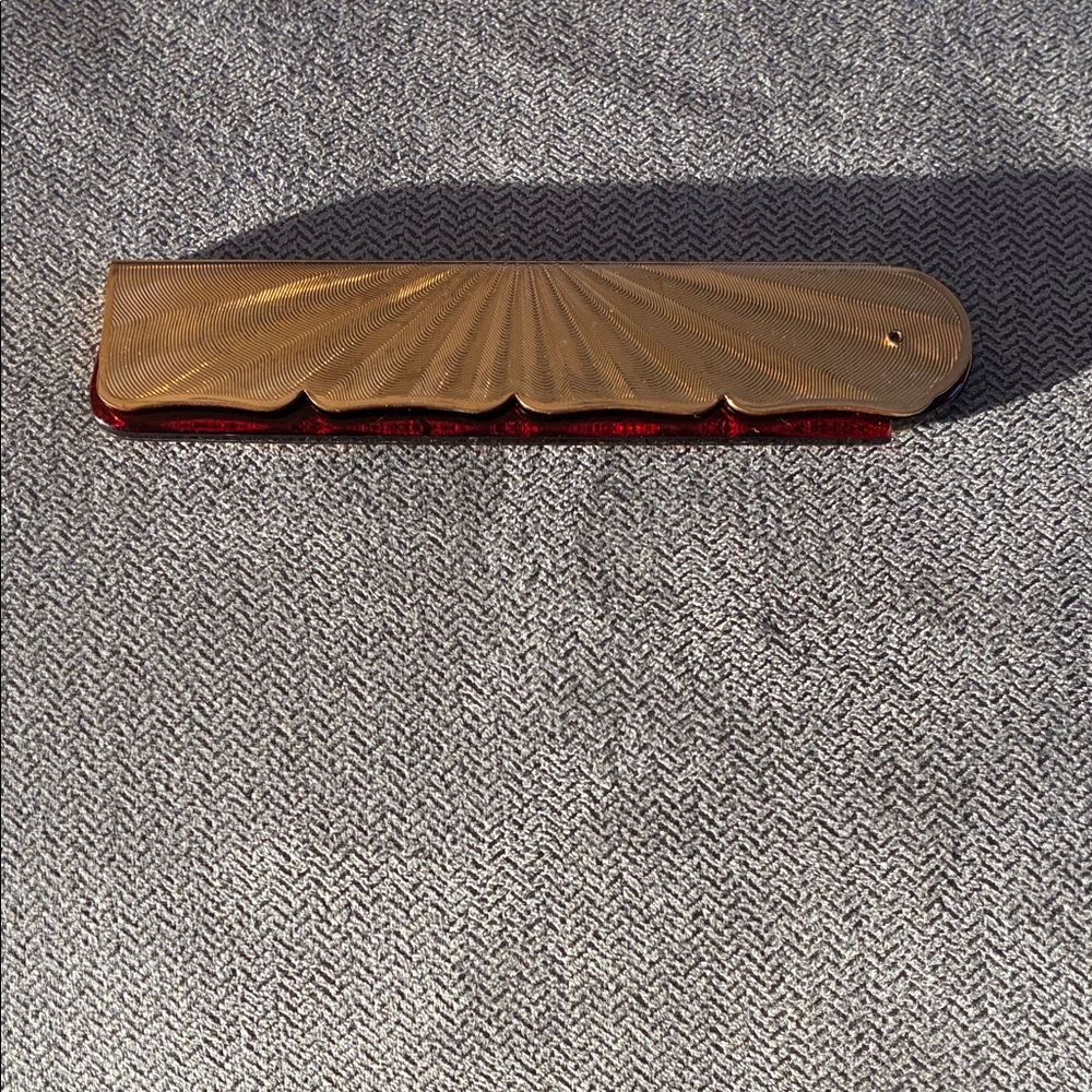 Stratton England Folding Hair Comb Case Vintage Rare EUC - Picture 5 of 7